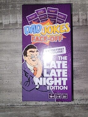 T.J.Maxx Purple 'The Late Late Night' Card Party Game